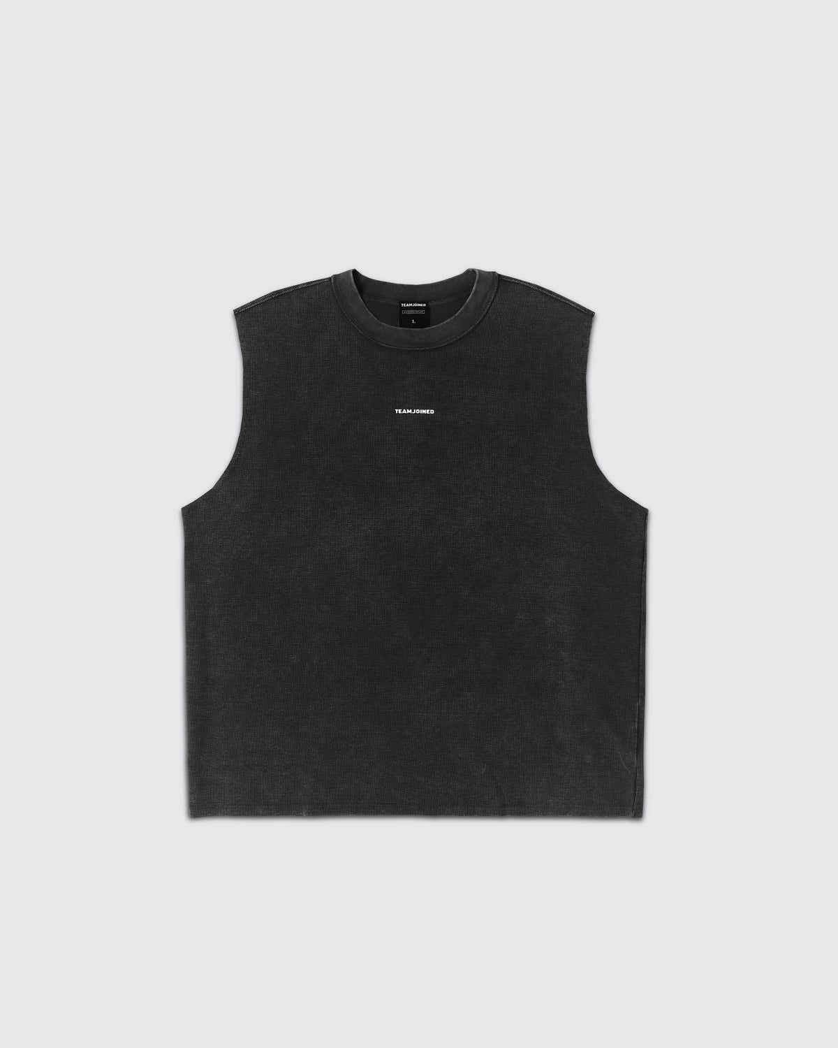 Waffle Sleeves Cut Oversized