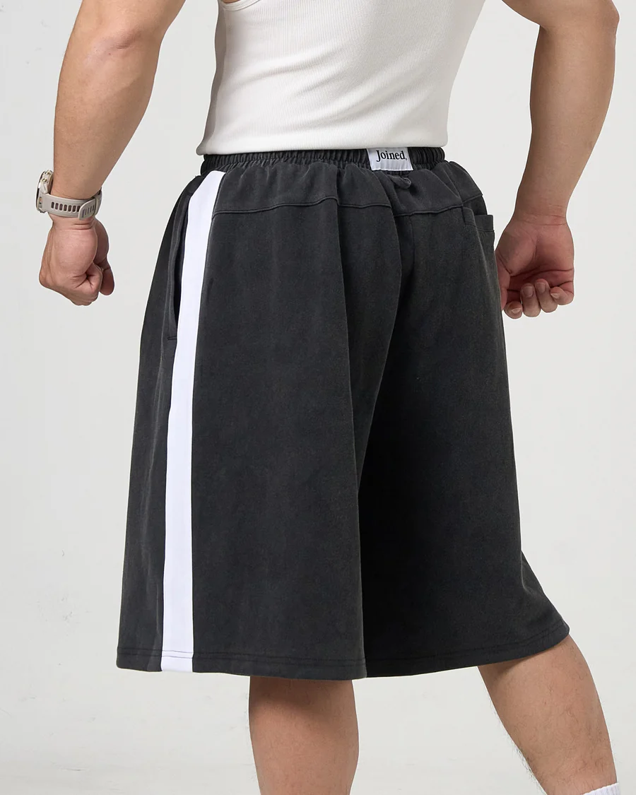 Logo Wide Half Pants