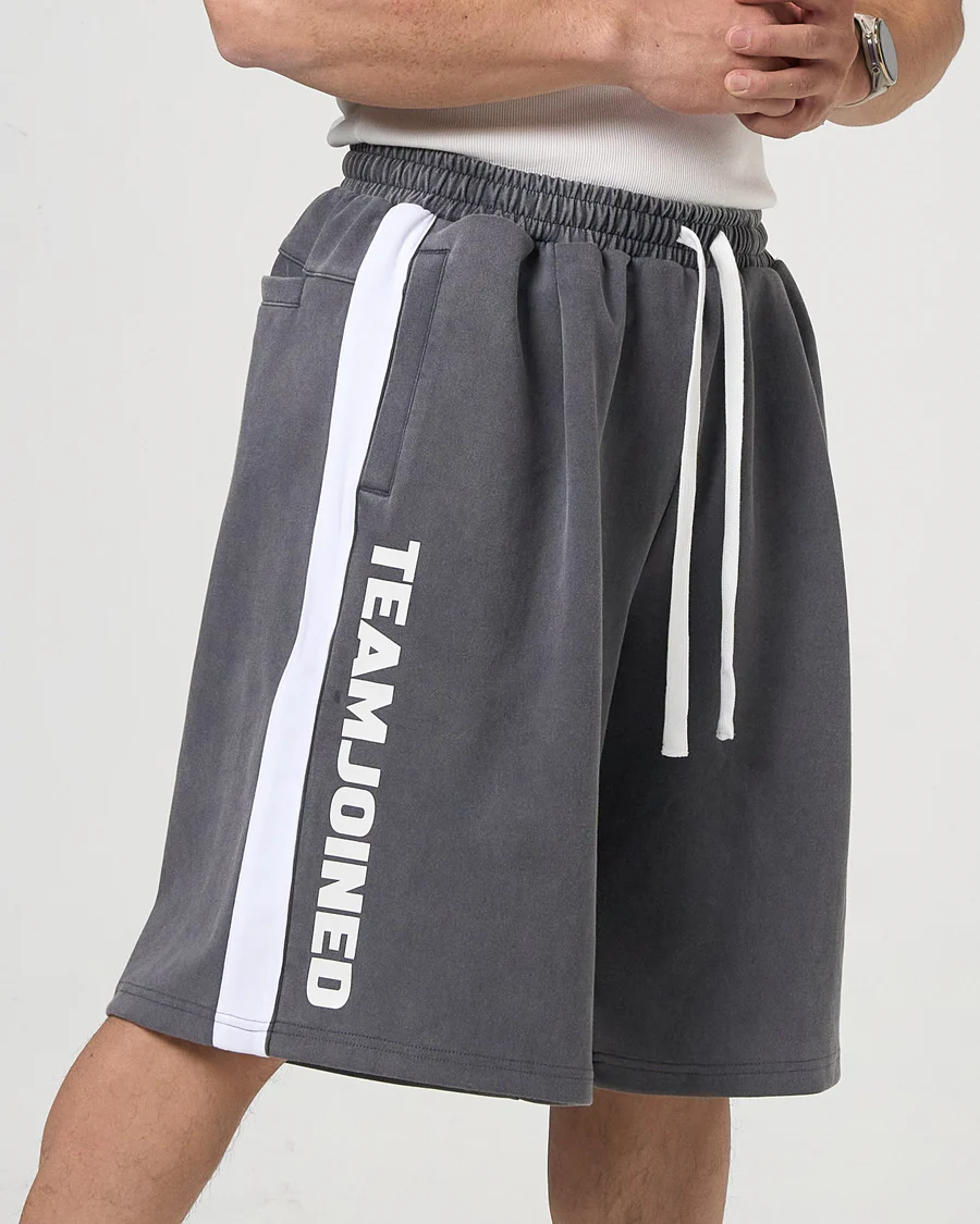 Logo Wide Half Pants