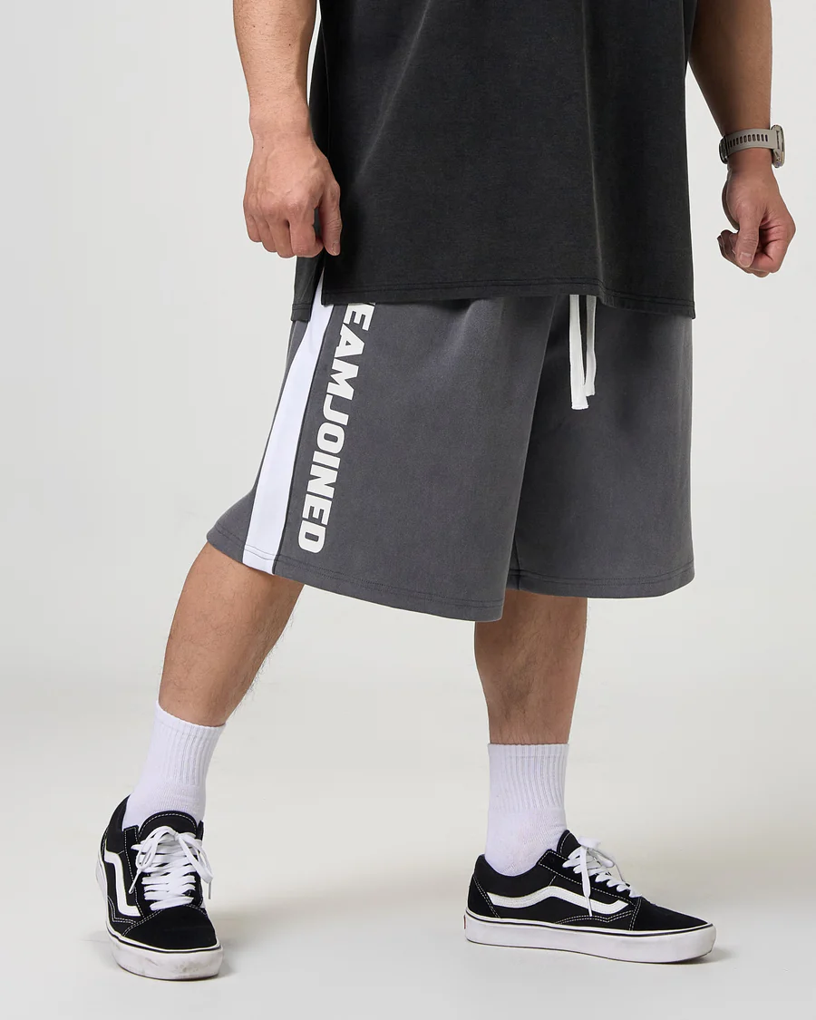 Logo Wide Half Pants