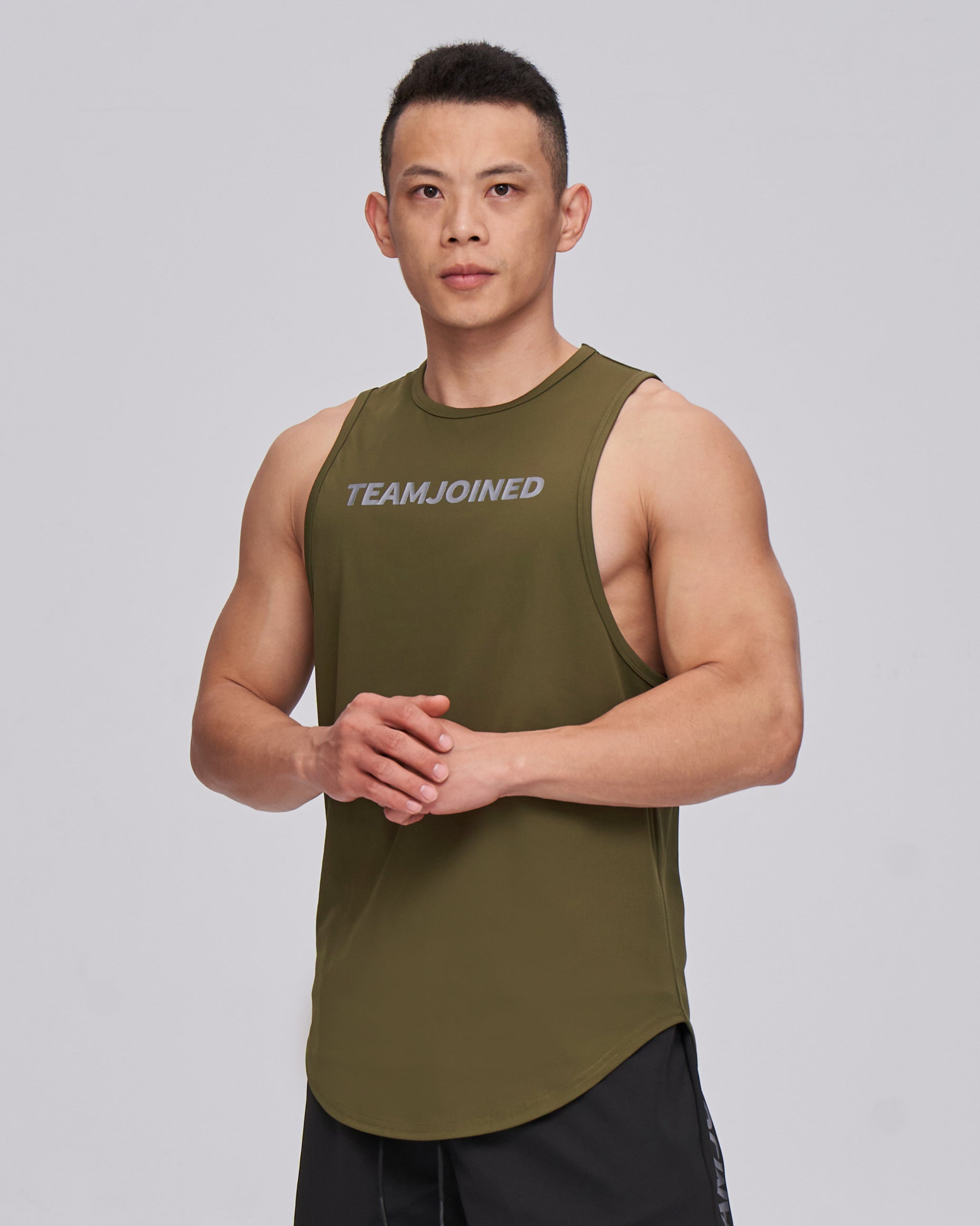 color_silver/army green