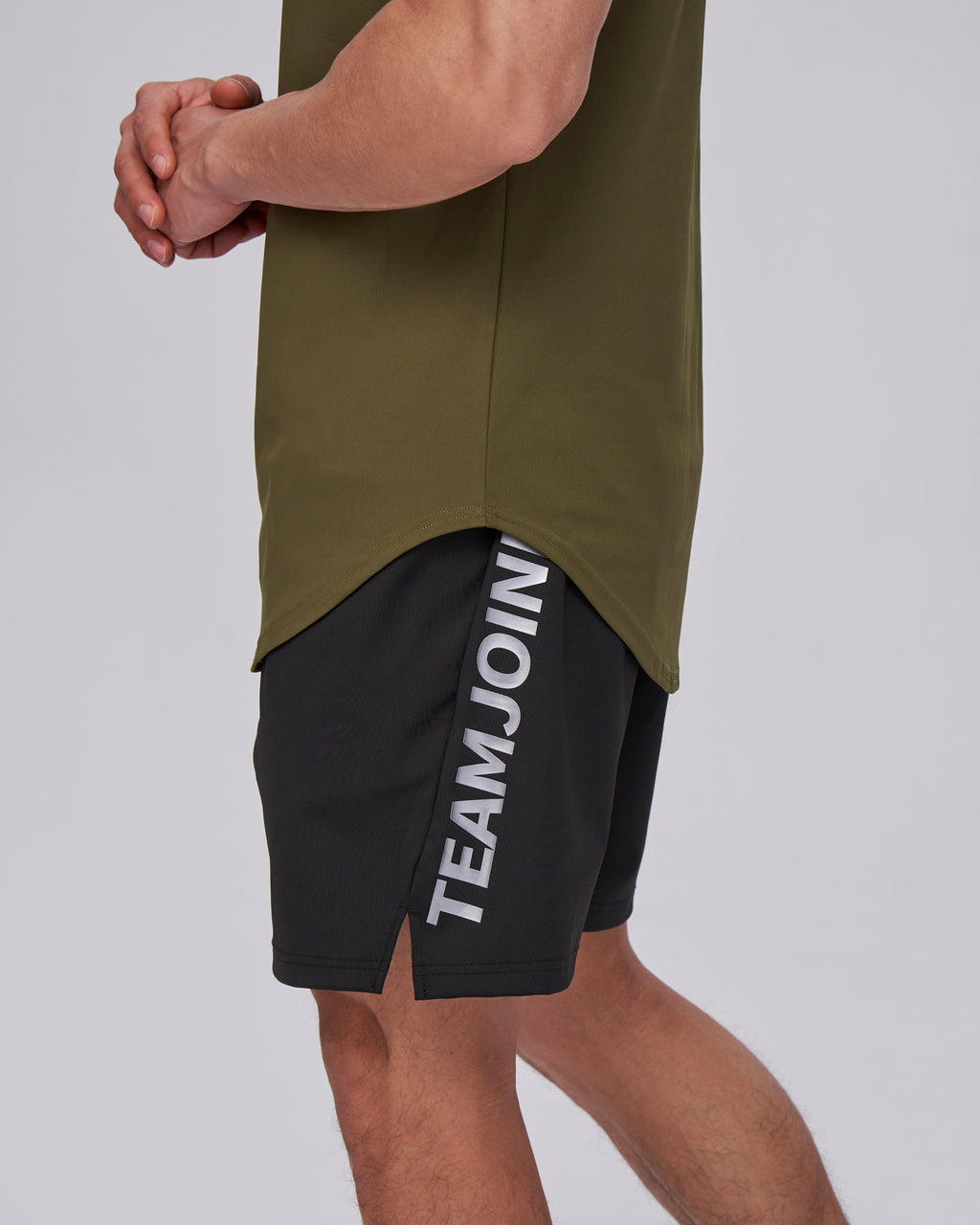 color_silver/army green