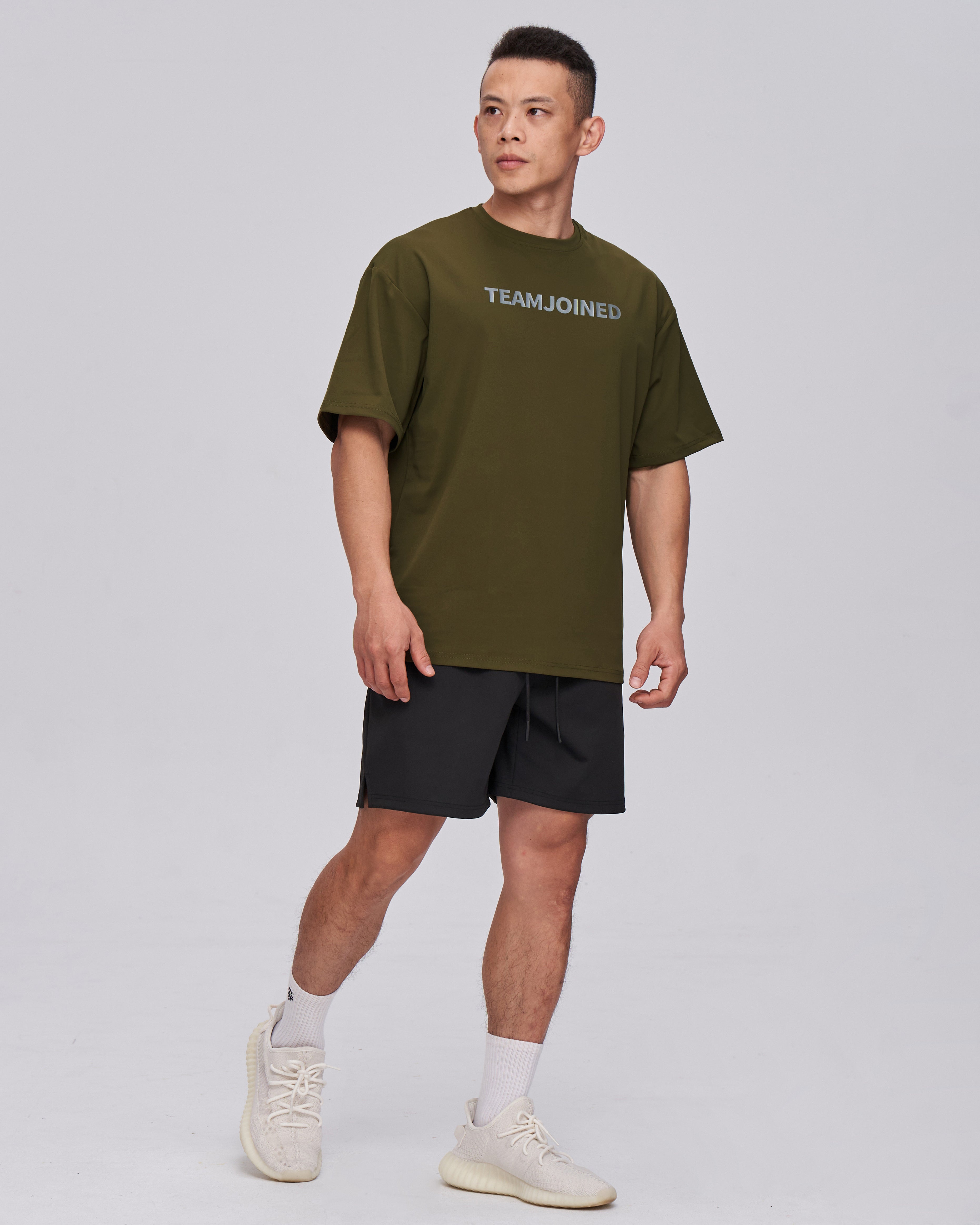 color_silver/army green