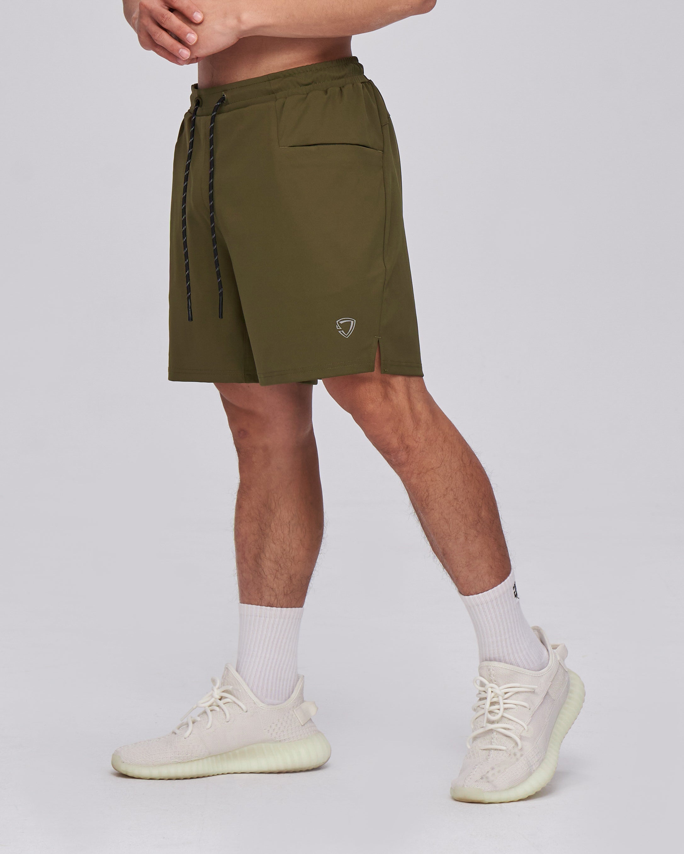 color_silver/army green