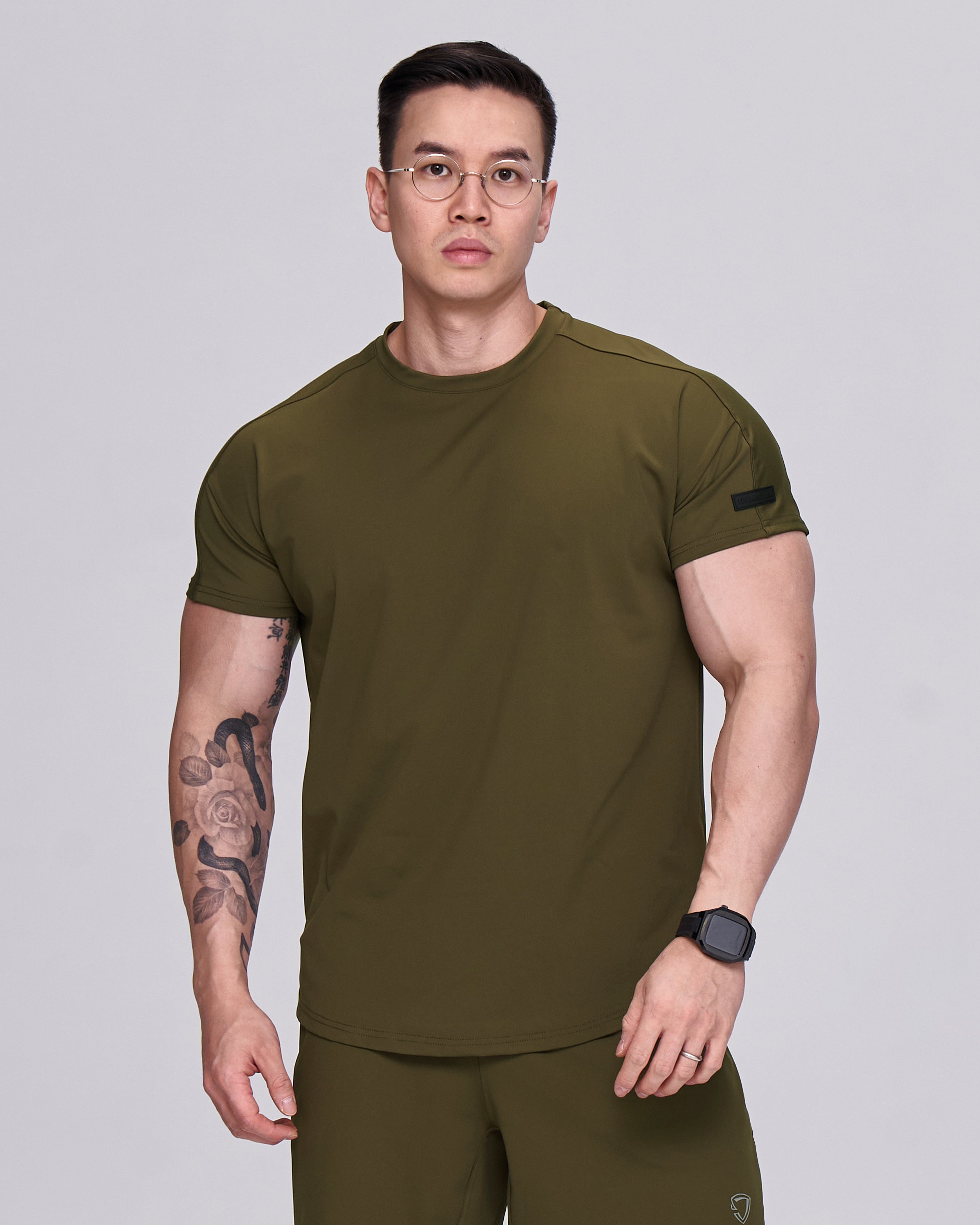 Adapt Drop Shoulder Muscle Tee