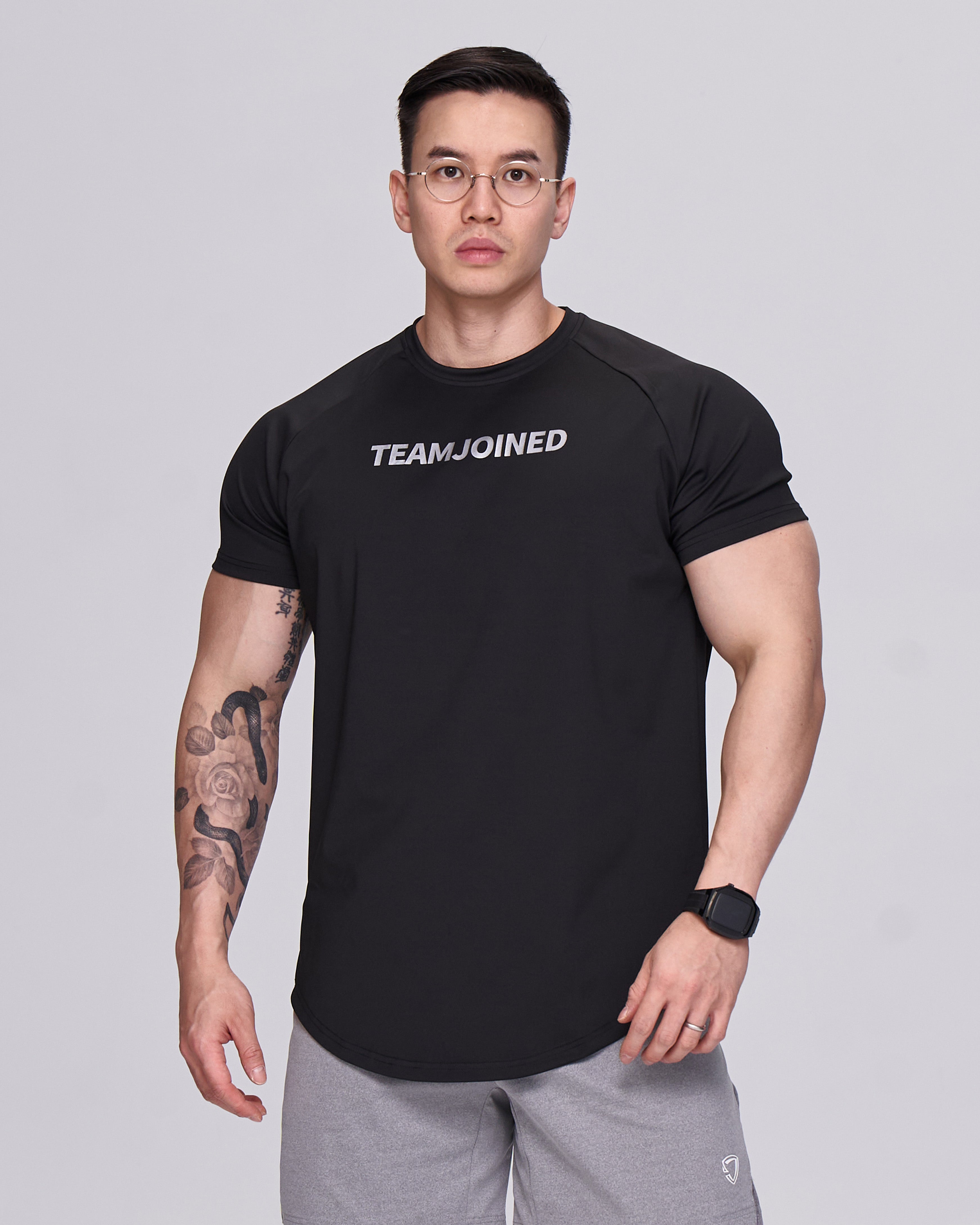 color_silver/dark black