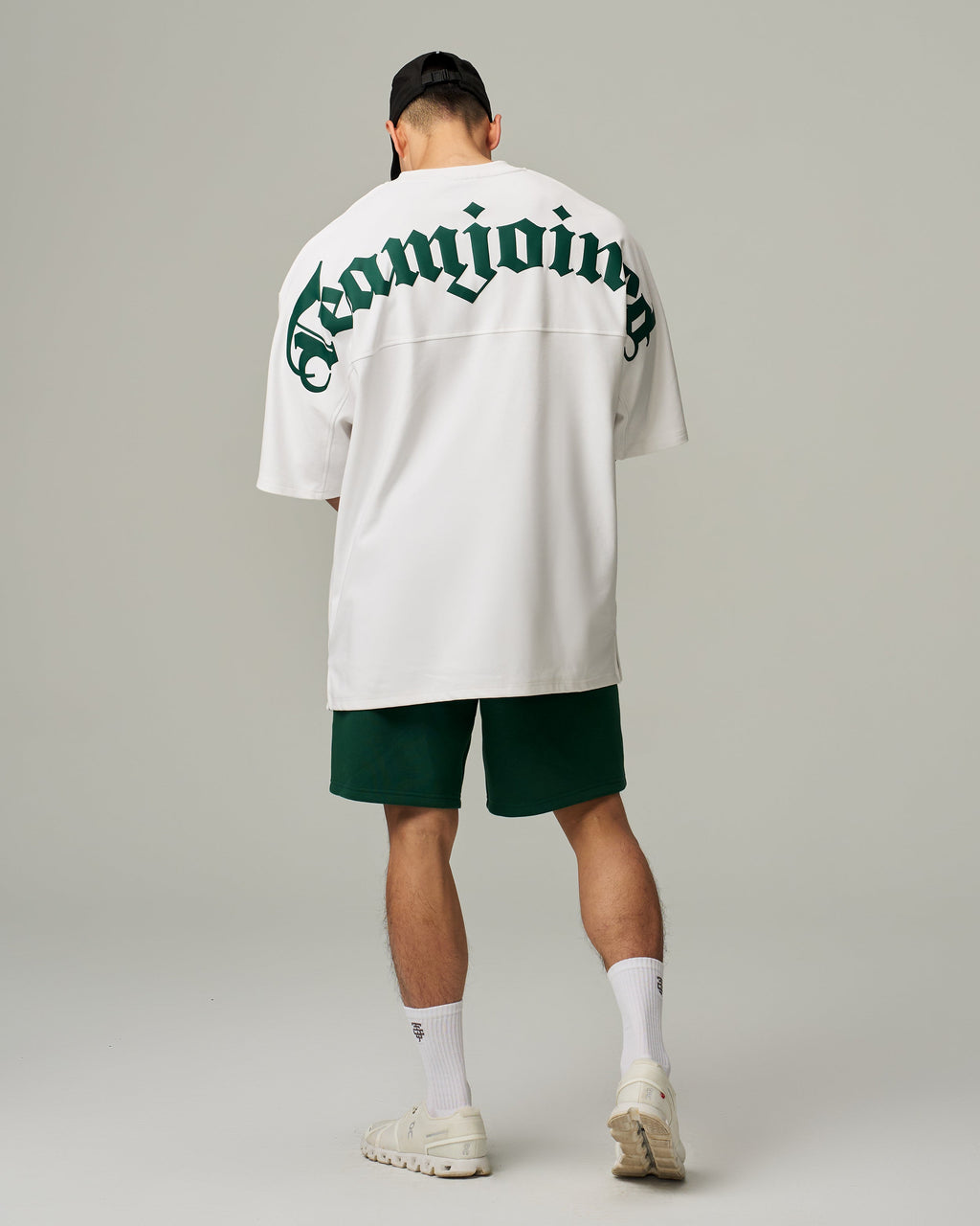 color_Cream/Dark Green