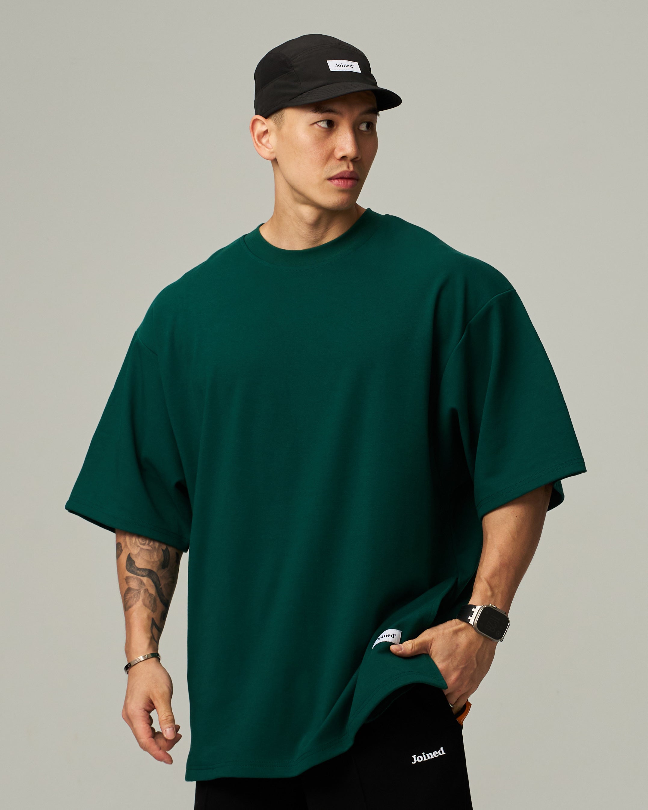 color_Dark Green/Cream