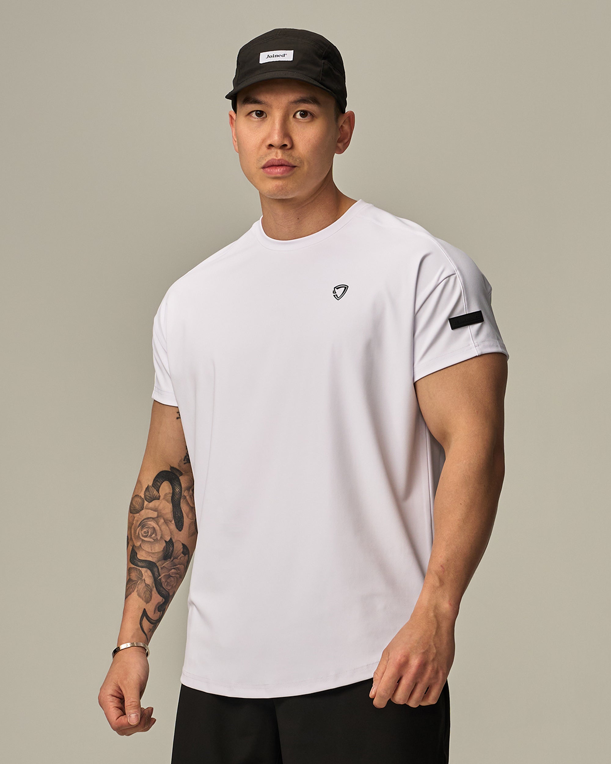 Adapt Power Drop Shoulder Muscle Tee