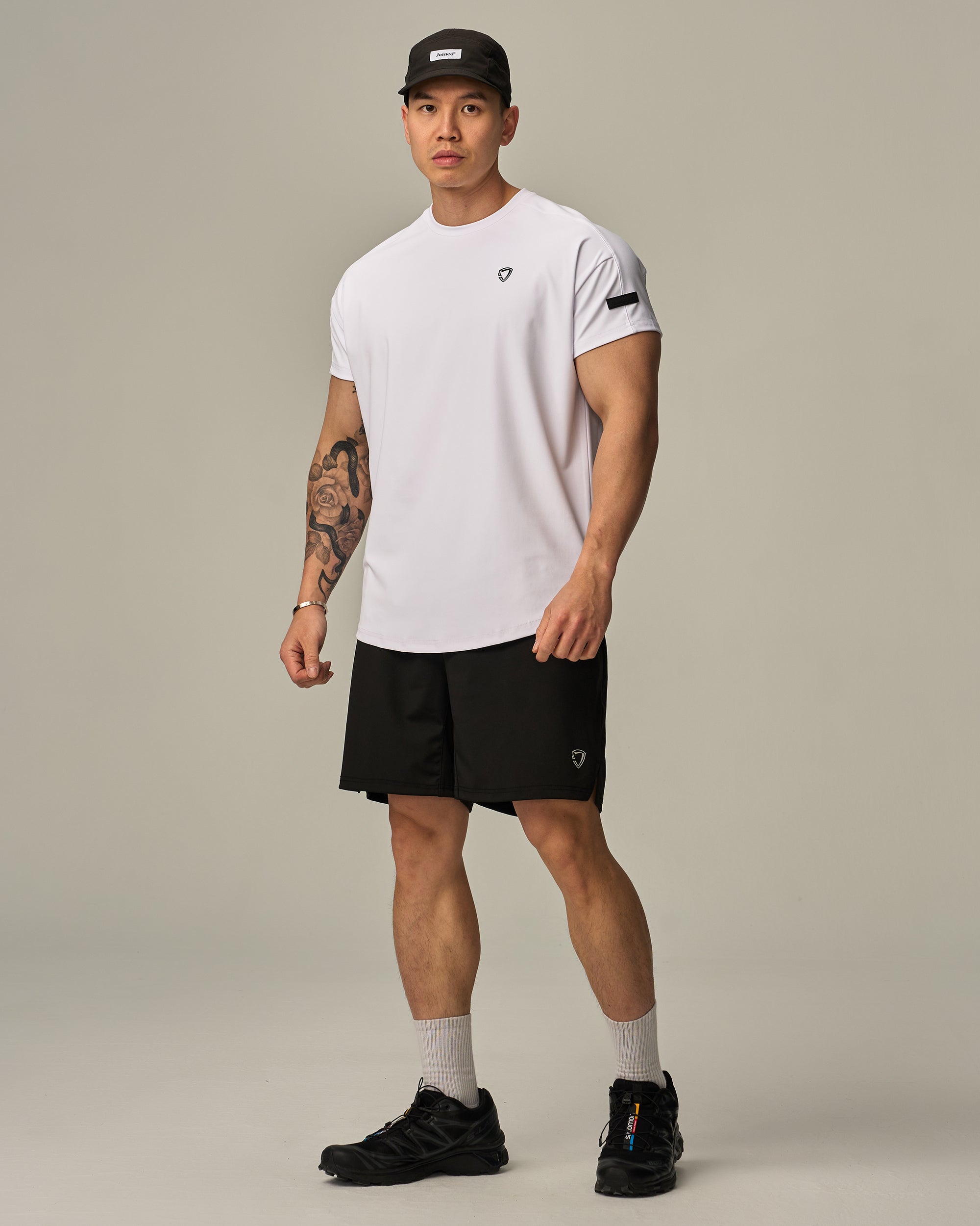 Adapt Power Drop Shoulder Muscle Tee