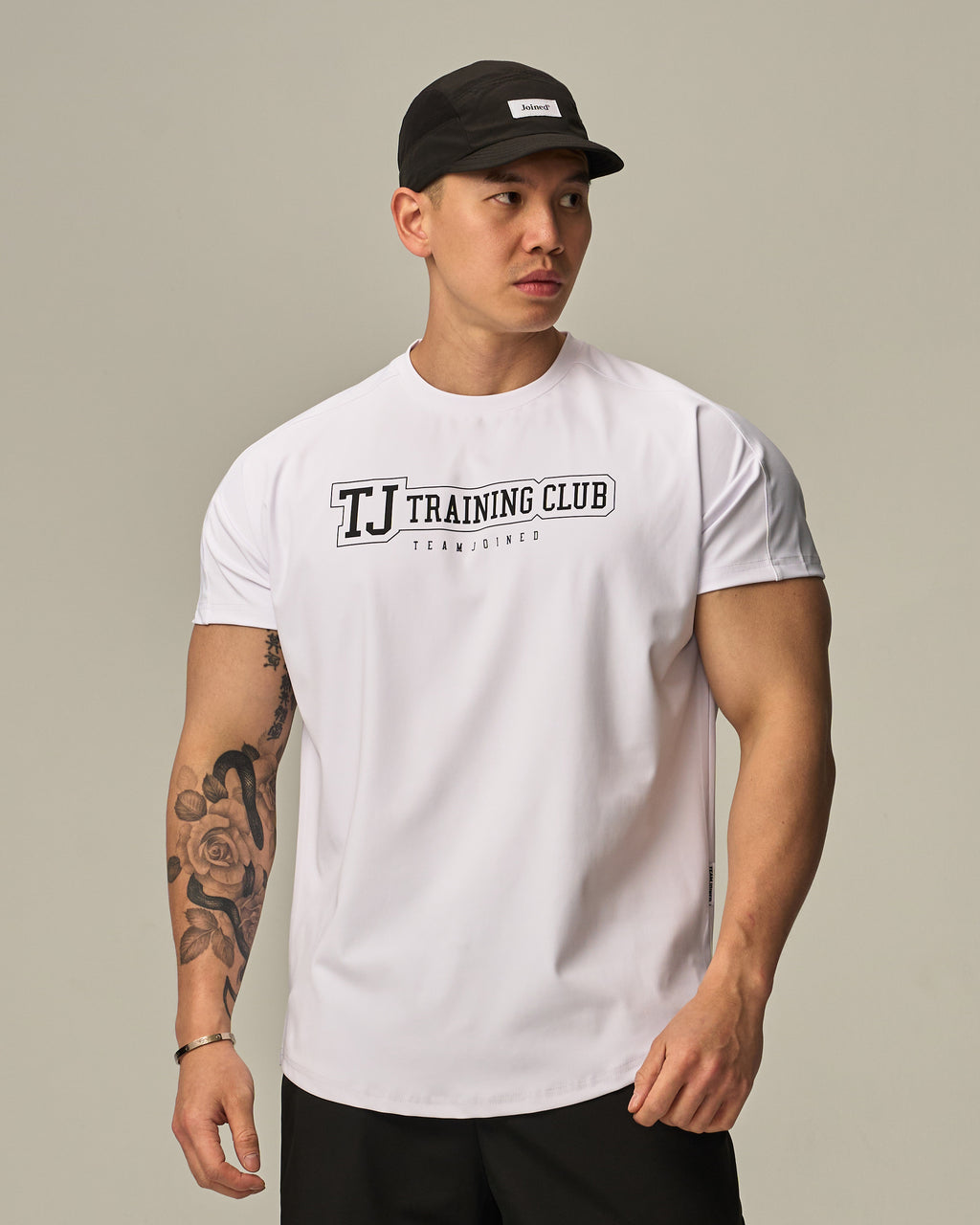 Adapt Club logo Drop Shoulder Muscle Tee