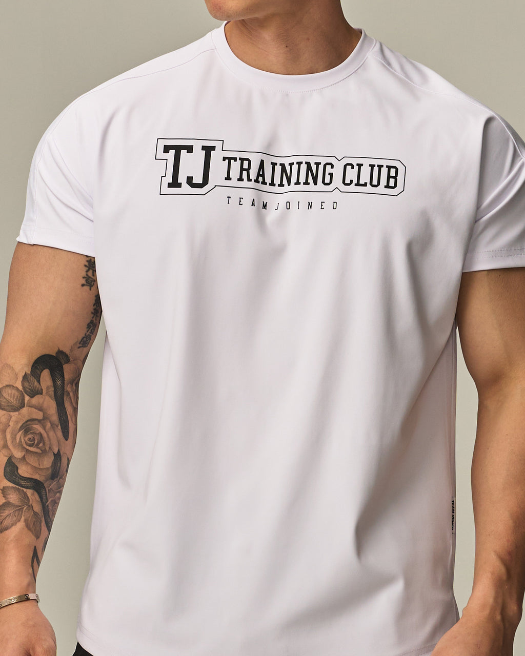 Adapt Club logo Drop Shoulder Muscle Tee