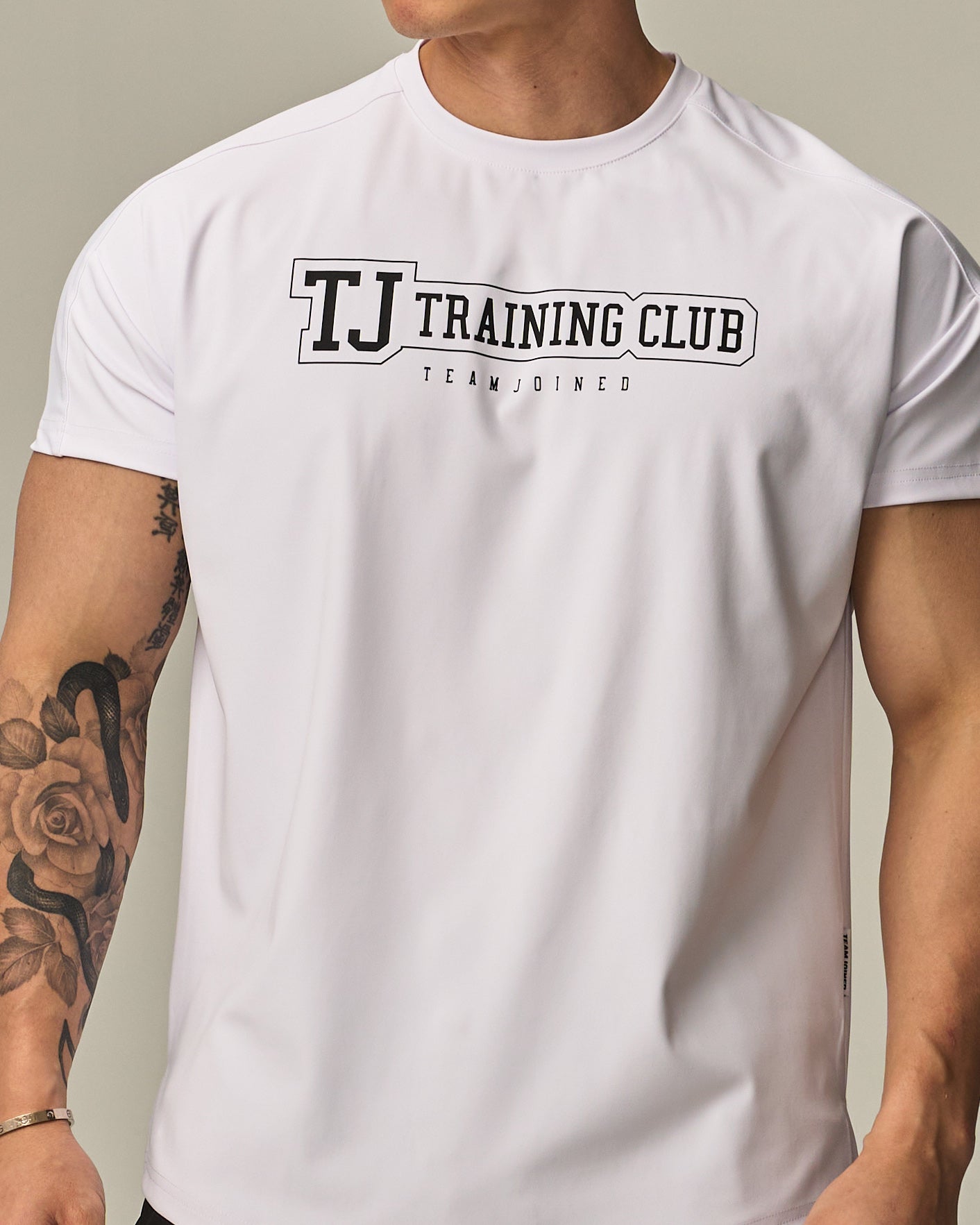 Adapt Club logo Drop Shoulder Muscle Tee