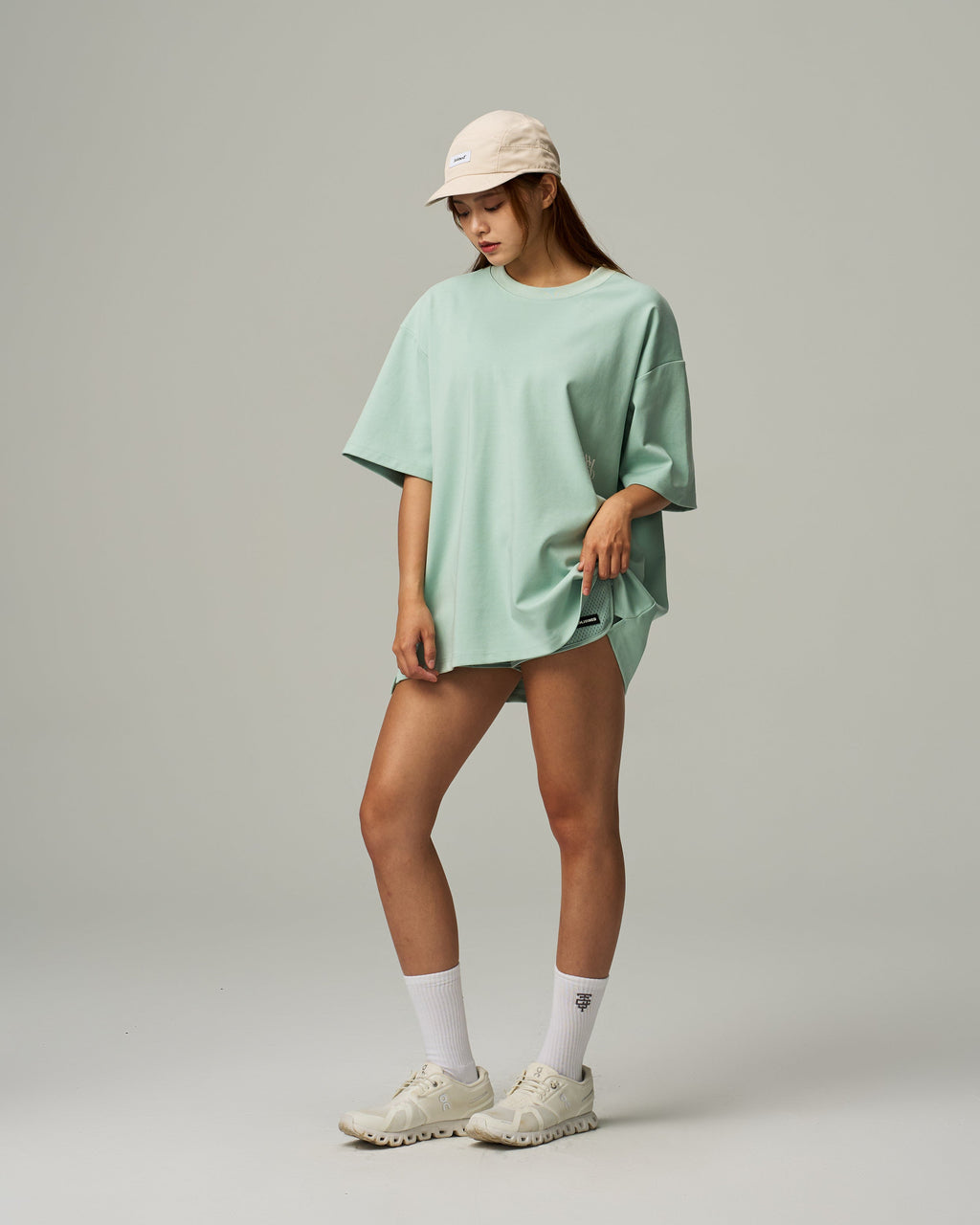 color_White/Teal Blue