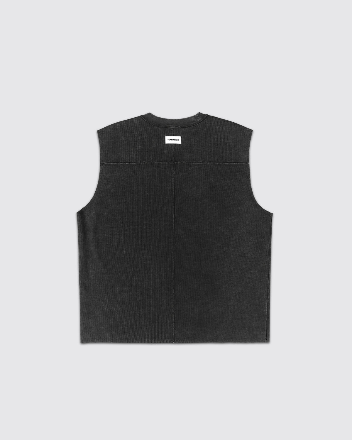 Waffle Sleeves Cut Oversized